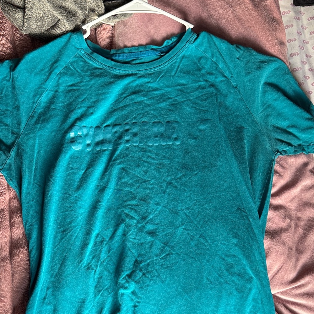 Gymshark Teal Short Sleeve Tee